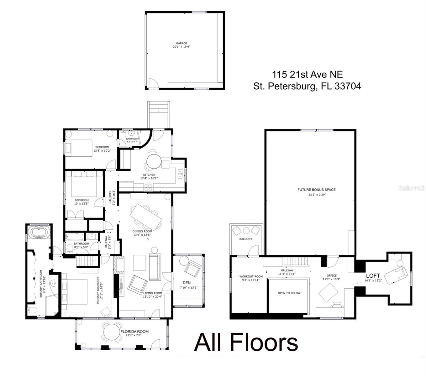 115 21ST AVE NE, ST PETERSBURG, FL, 33704