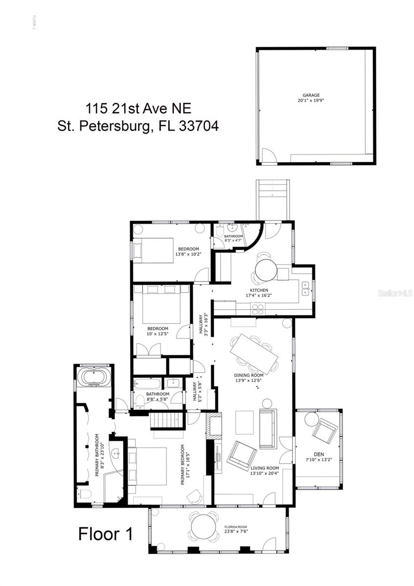 115 21ST AVE NE, ST PETERSBURG, FL, 33704