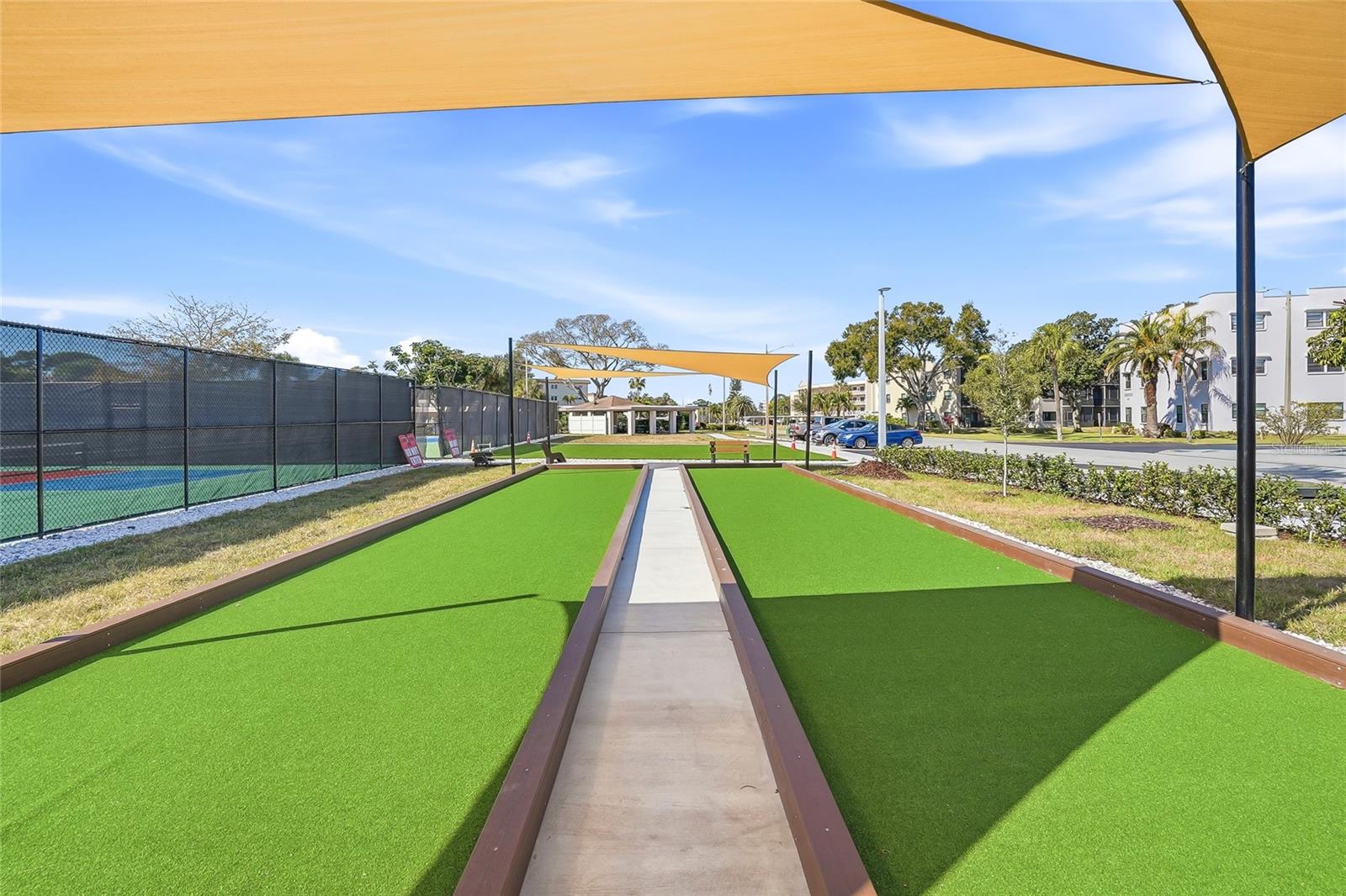 New Bocce Ball section.