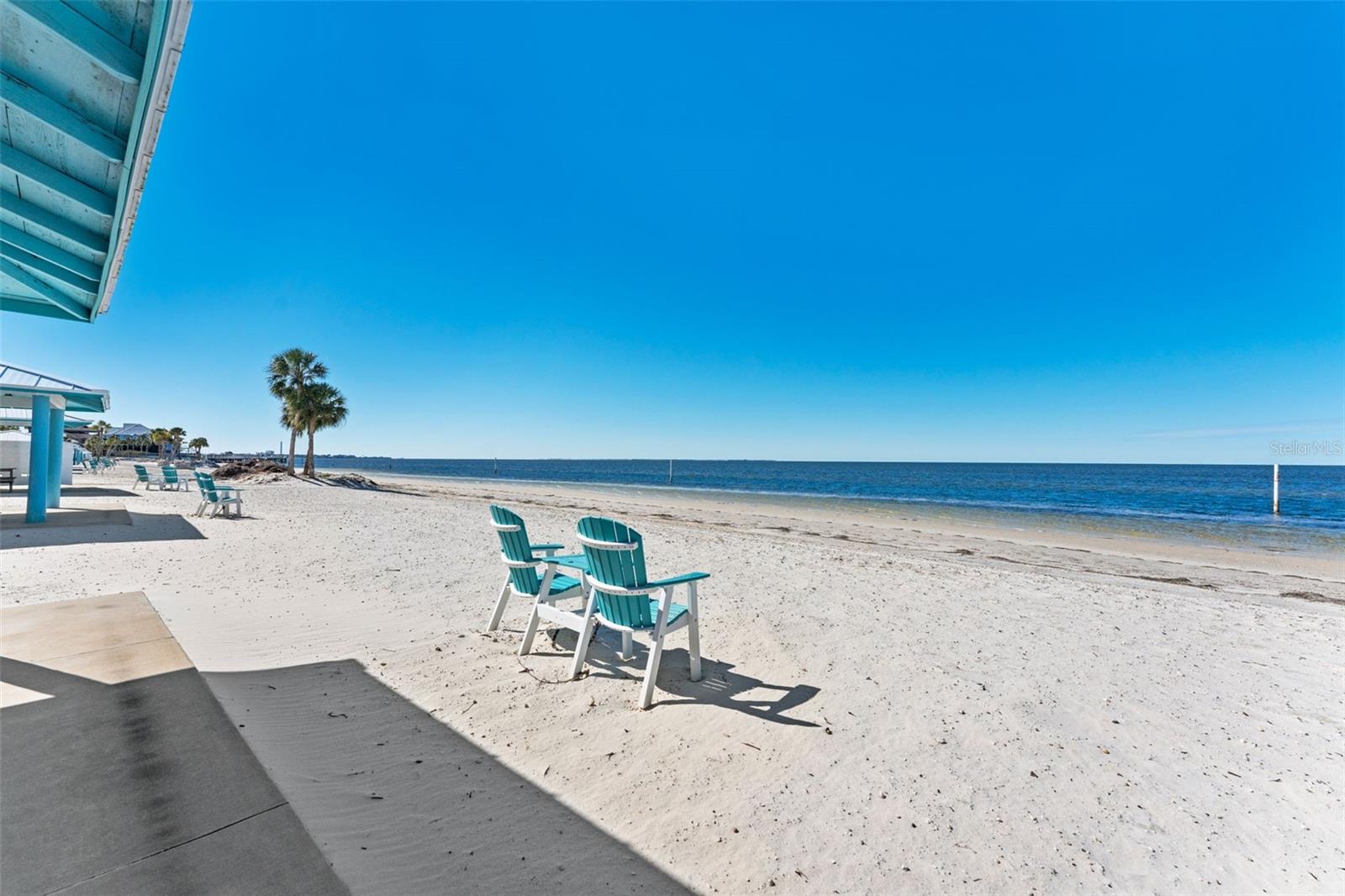 Private beach included in HOA