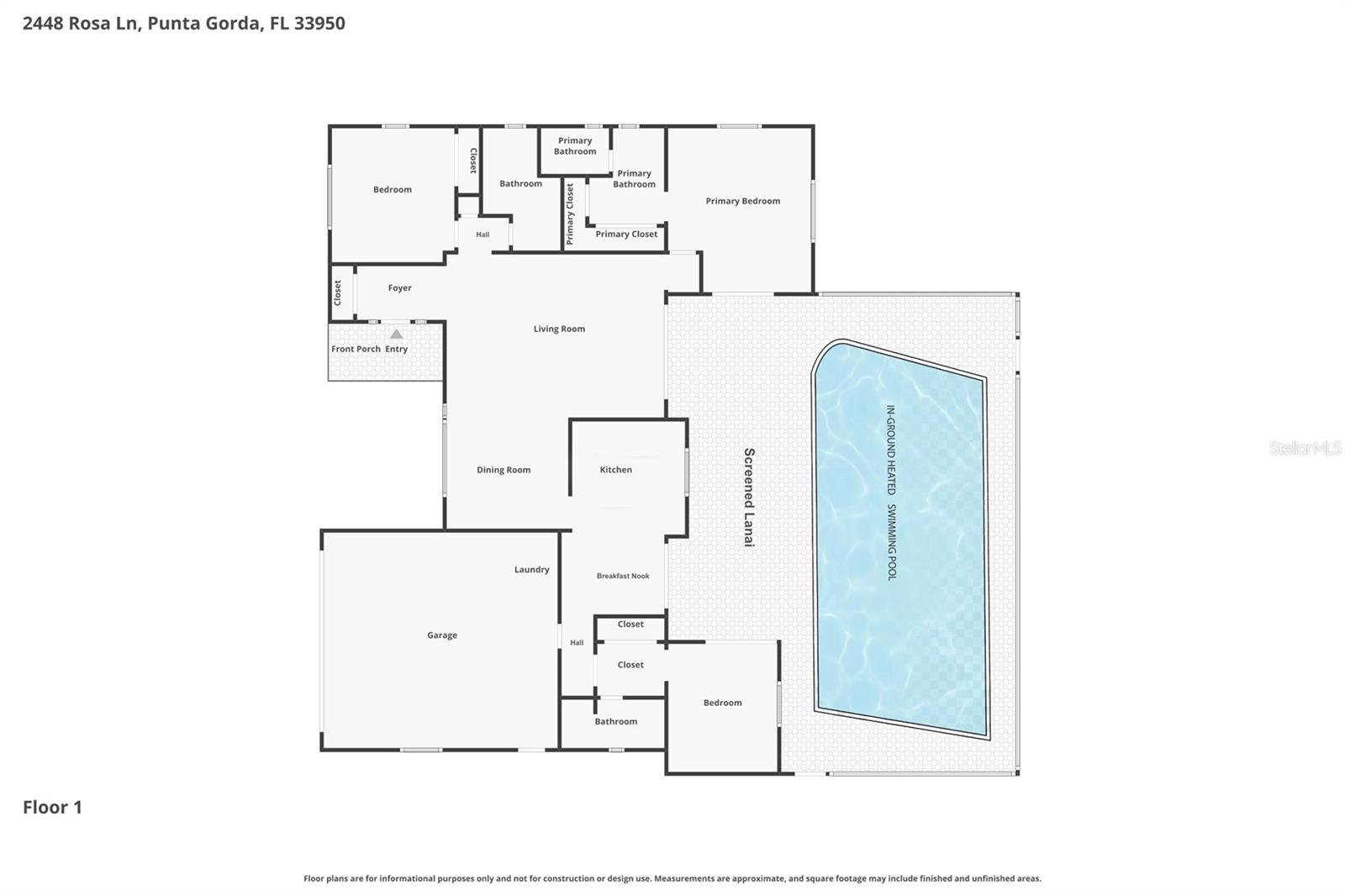 2448 ROSA LN, PUNTA GORDA, FL, 33950