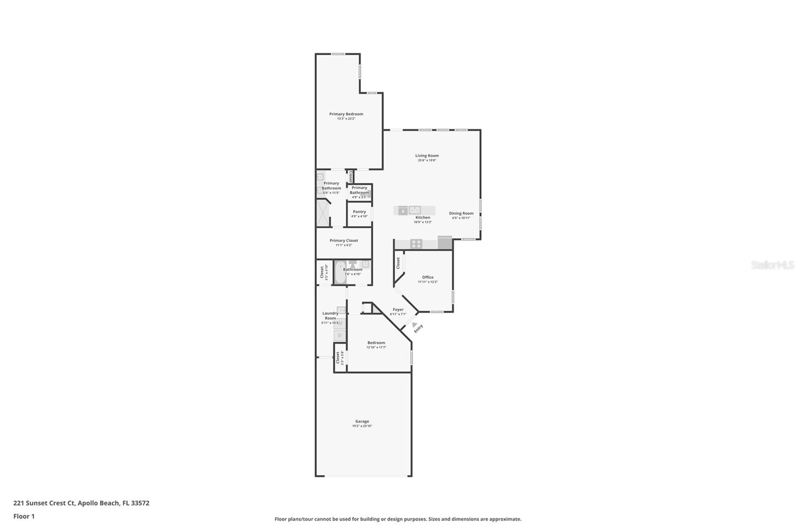 221 SUNSET CREST CT, APOLLO BEACH, FL, 33572