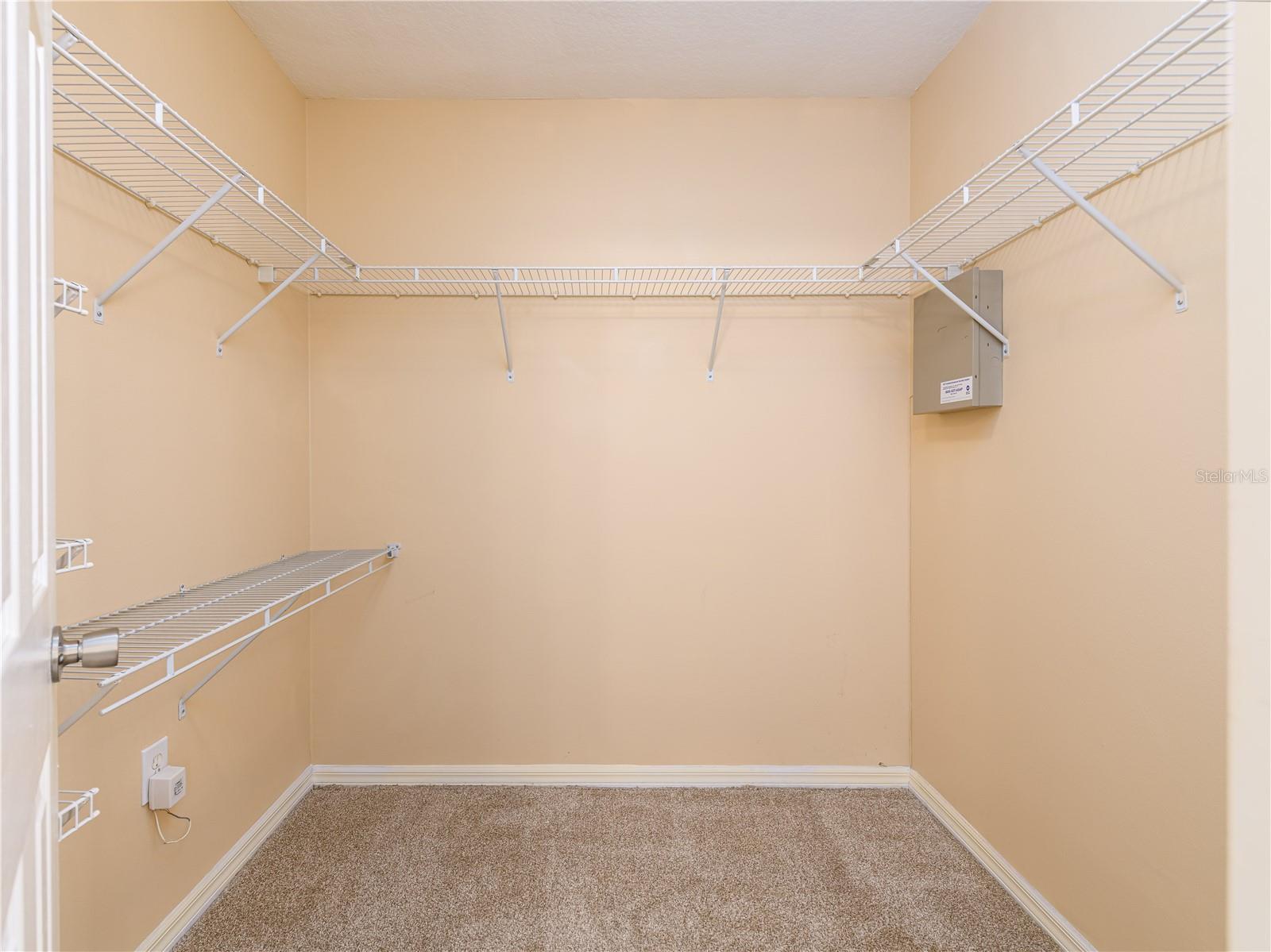 Primary Walk-In Closet