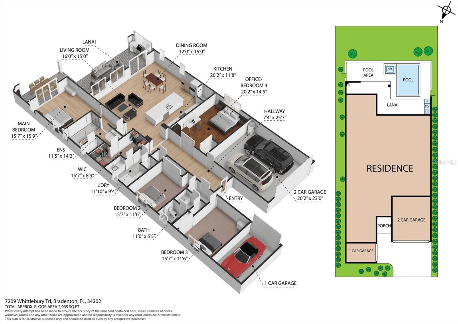 7209 WHITTLEBURY TRL, BRADENTON, FL, 34202