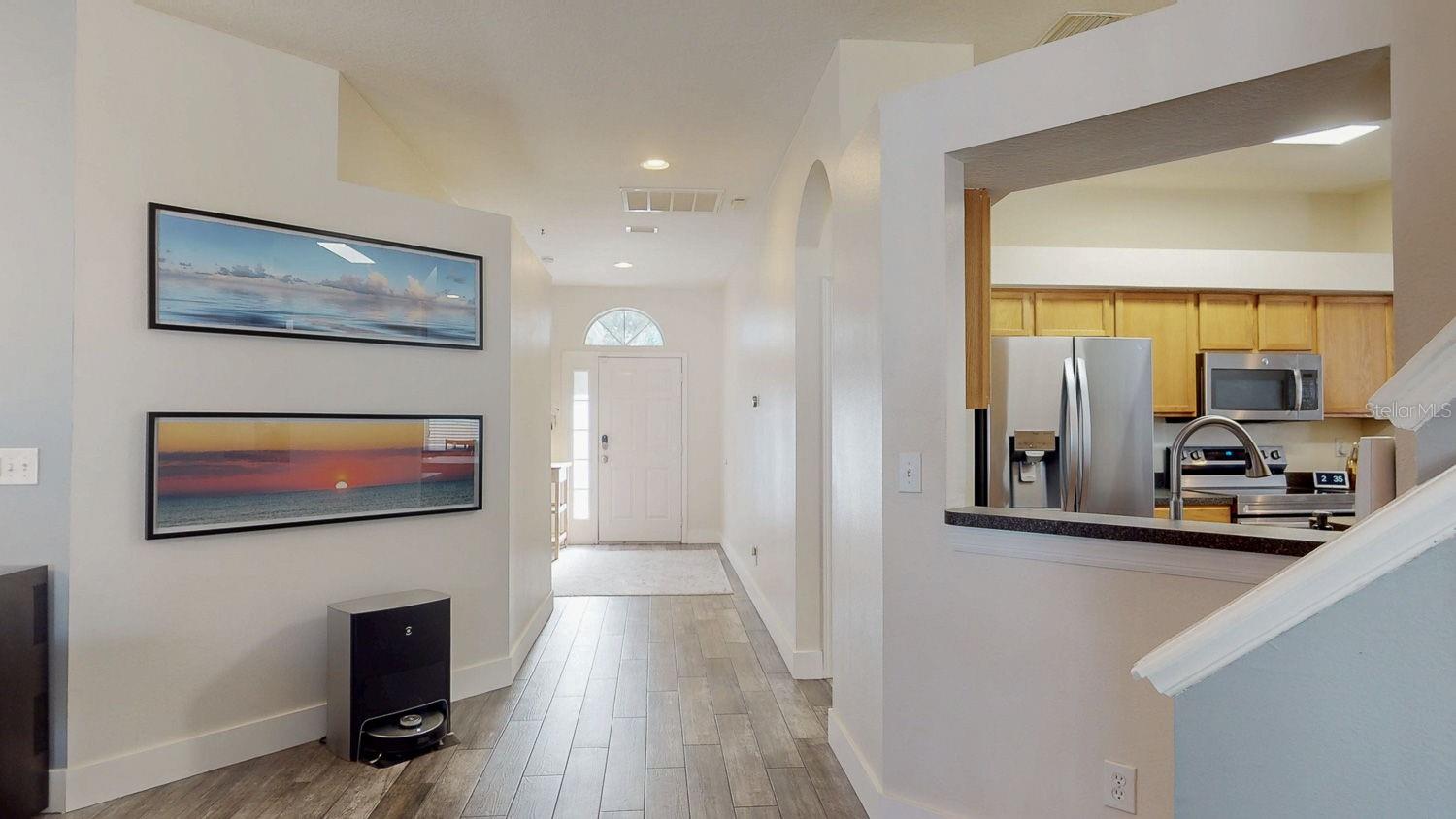 Hallway towards front door