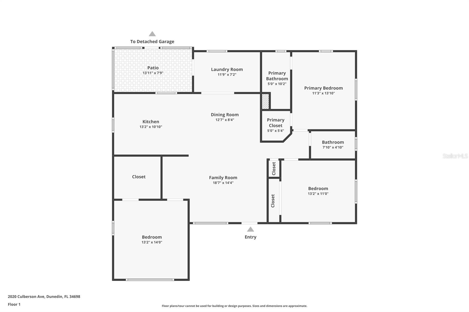 2020 CULBERSON AVE, DUNEDIN, FL, 34698