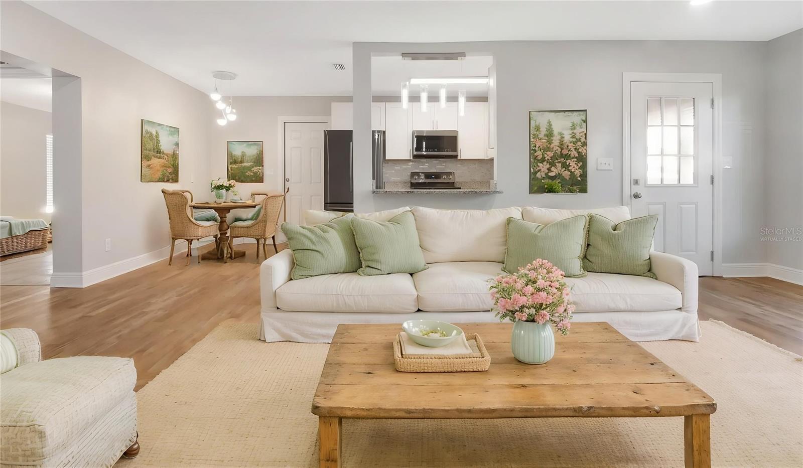 Living Room- Virtually Staged