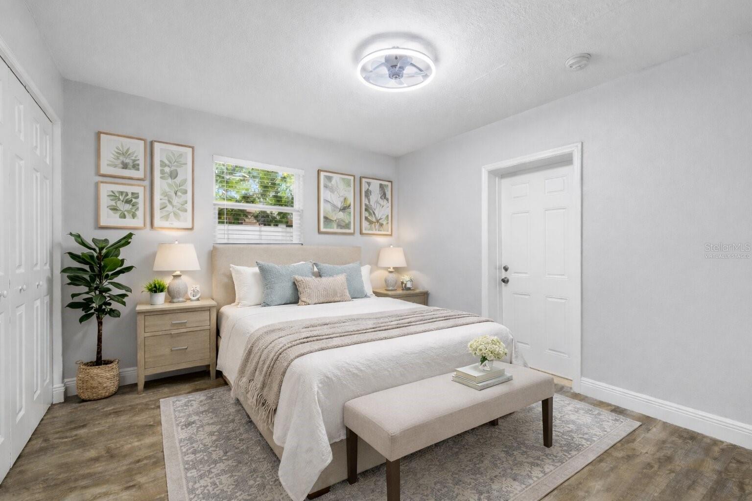 Bed 3 or Office- Virtually Staged