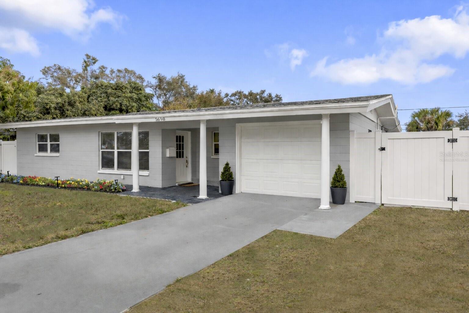 Front - virtually staged