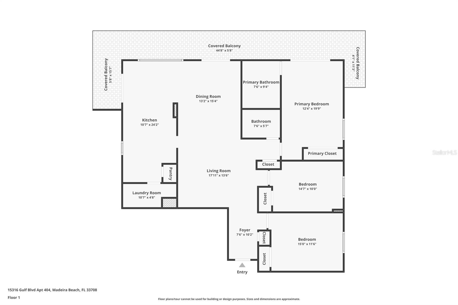 15316 GULF BLVD #404, MADEIRA BEACH, FL, 33708