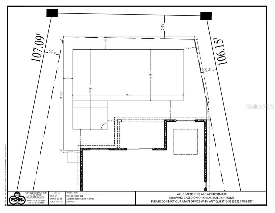 7023 EMILINE TER, THE VILLAGES, FL, 34762