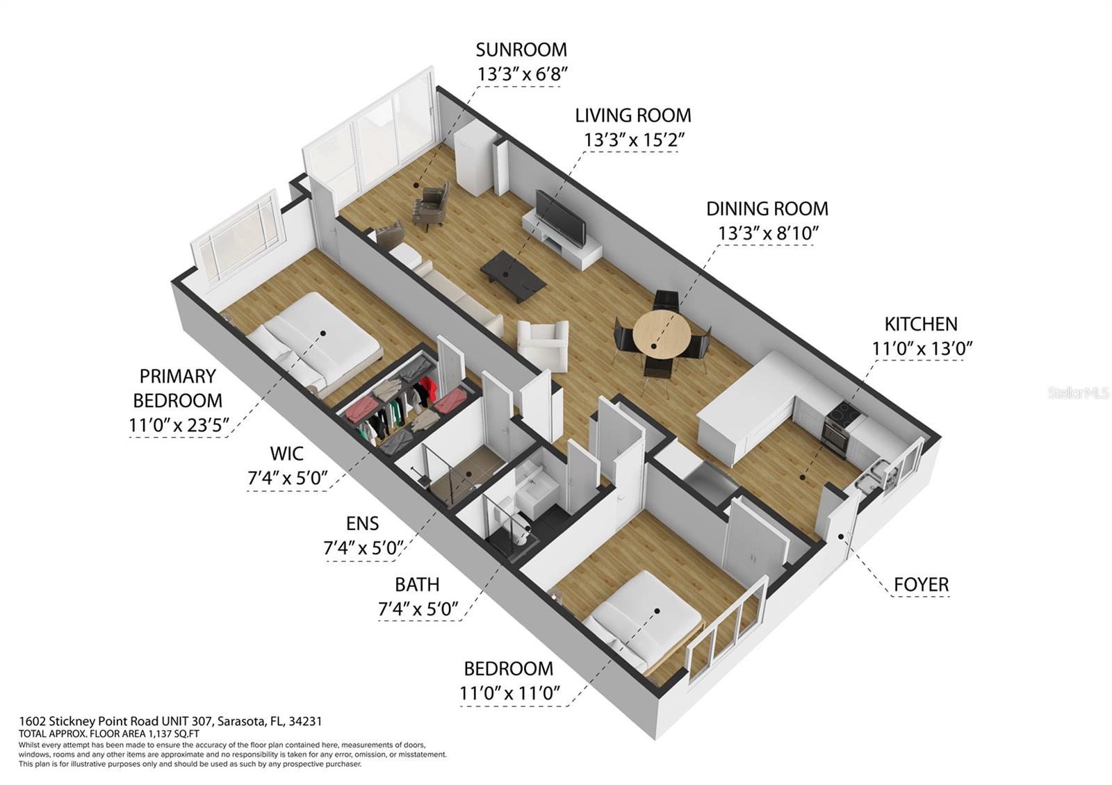 1602 STICKNEY POINT RD #307, SARASOTA, FL, 34231