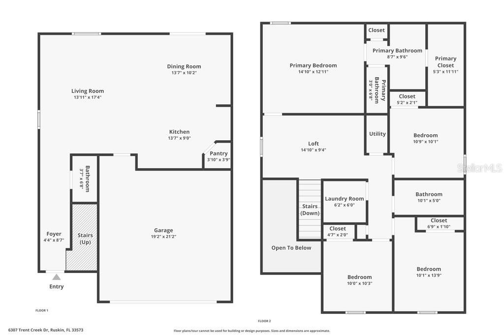 6307 TRENT CREEK DR, SUN CITY CENTER, FL, 33573