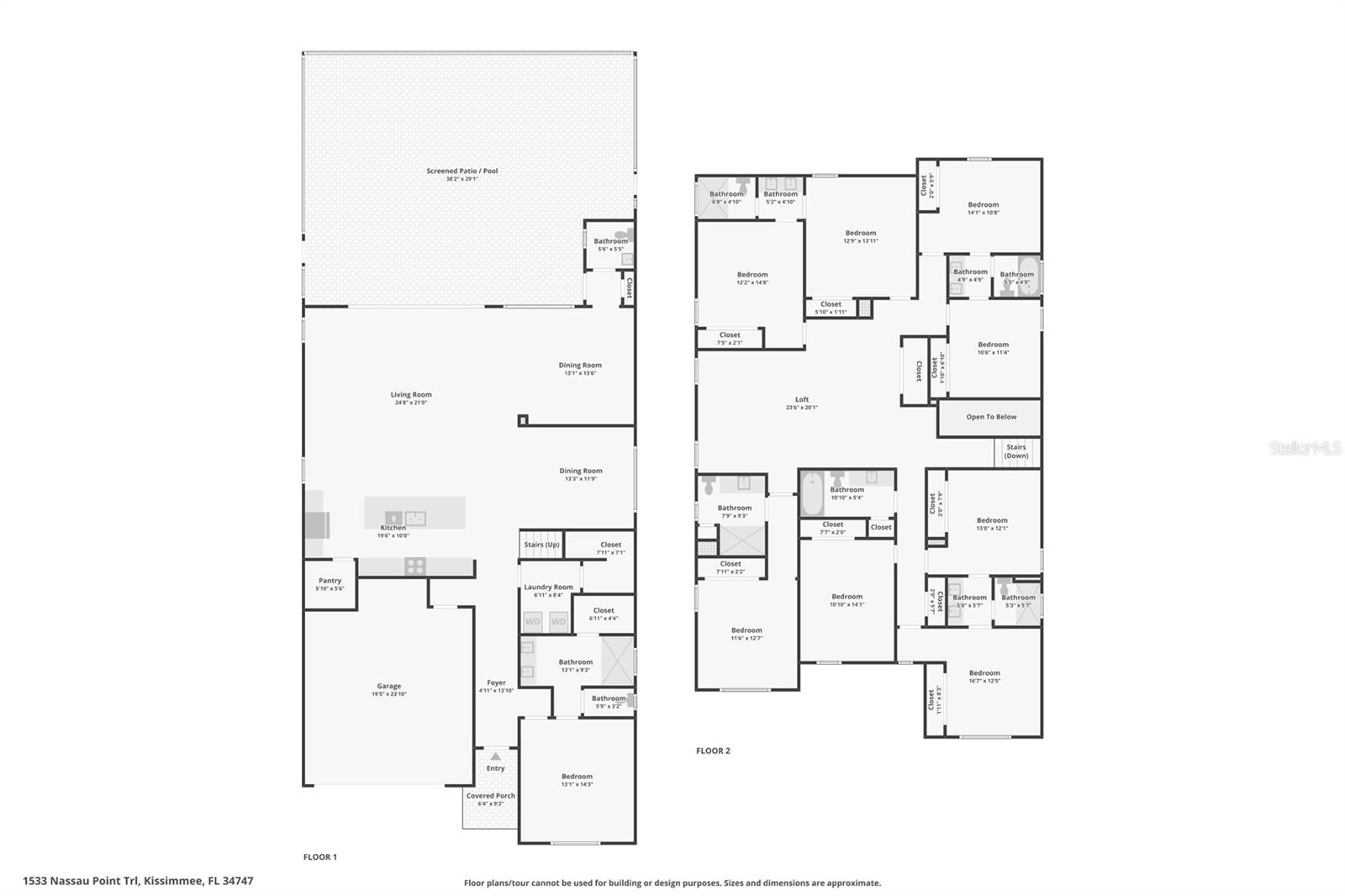 1533 NASSAU POINT TRL, KISSIMMEE, FL, 34747