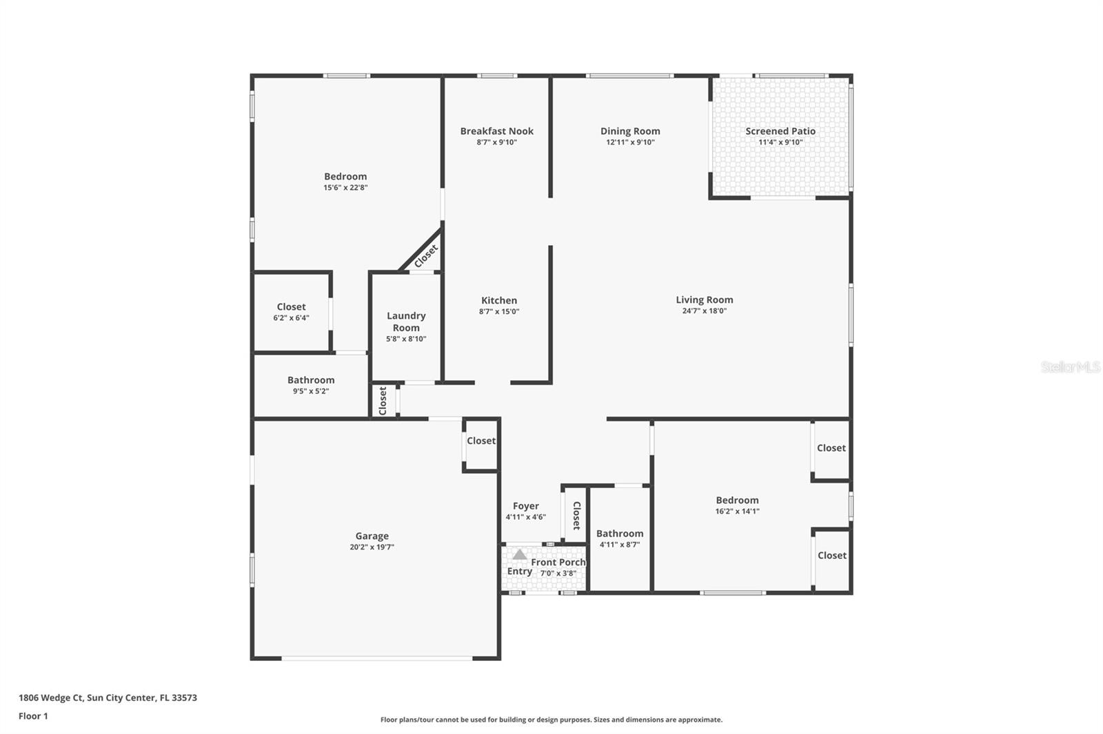 1806 WEDGE CT, SUN CITY CENTER, FL, 33573