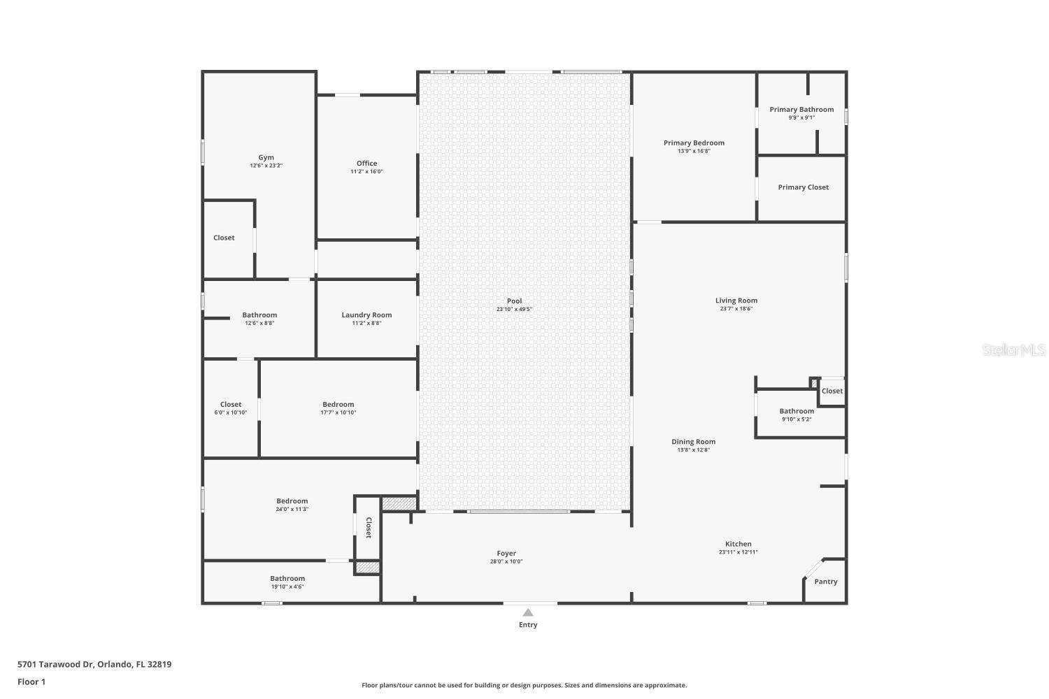 5701 TARAWOOD DR, ORLANDO, FL, 32819