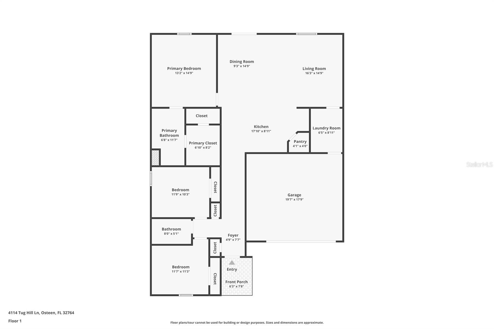 4114 TUG HILL LN, OSTEEN, FL, 32764