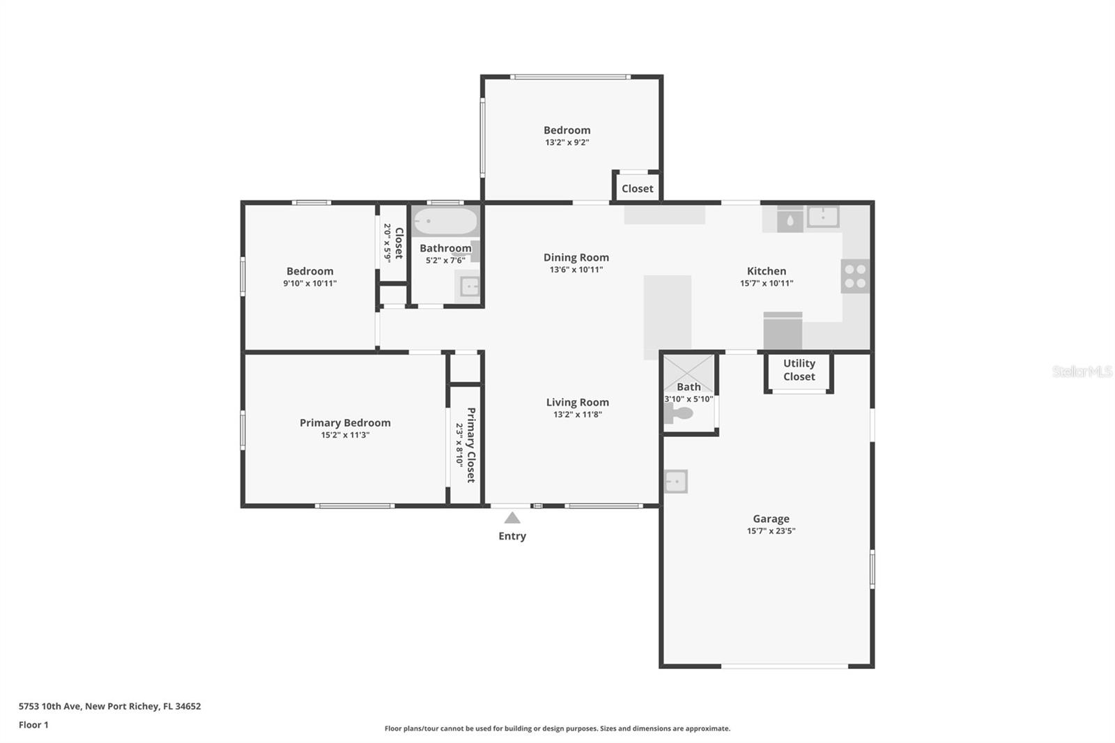 5753 10TH AVE, NEW PORT RICHEY, FL, 34652