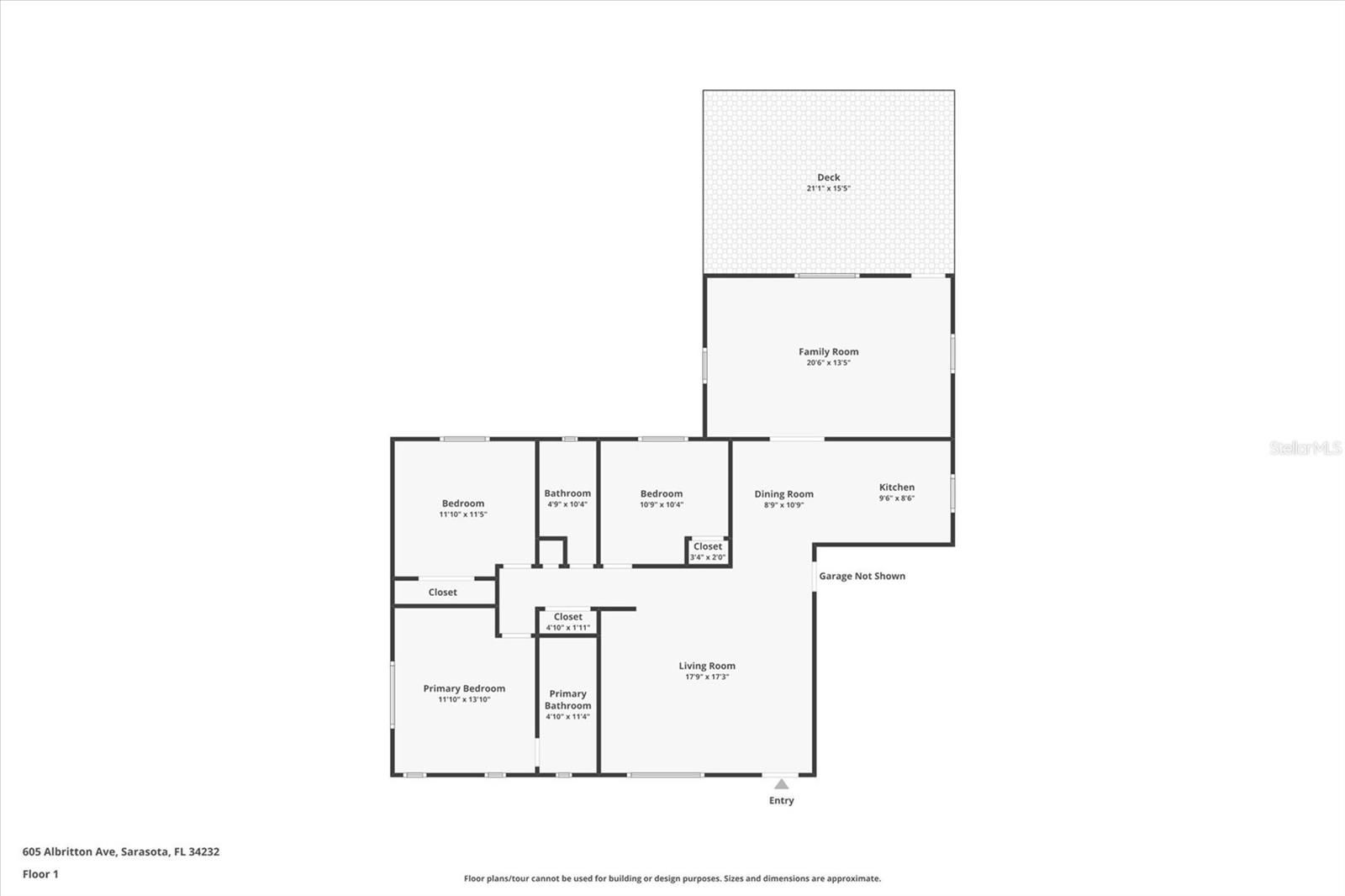 605 ALBRITTON AVE, SARASOTA, FL, 34232