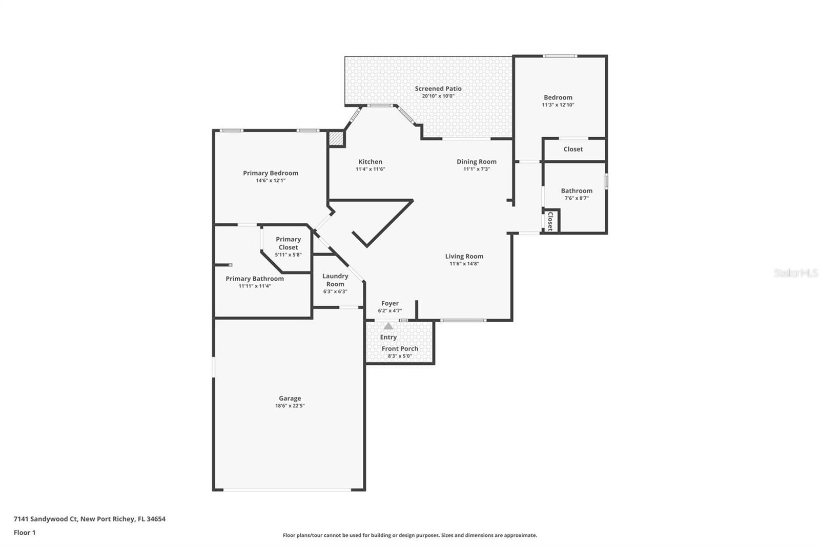 7141 SANDYWOOD CT, NEW PORT RICHEY, FL, 34654