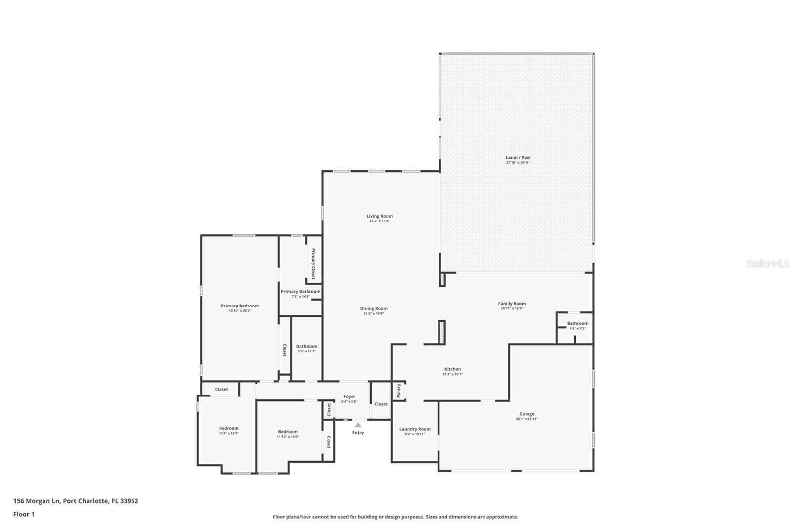 156 MORGAN LN SE, PORT CHARLOTTE, FL, 33952