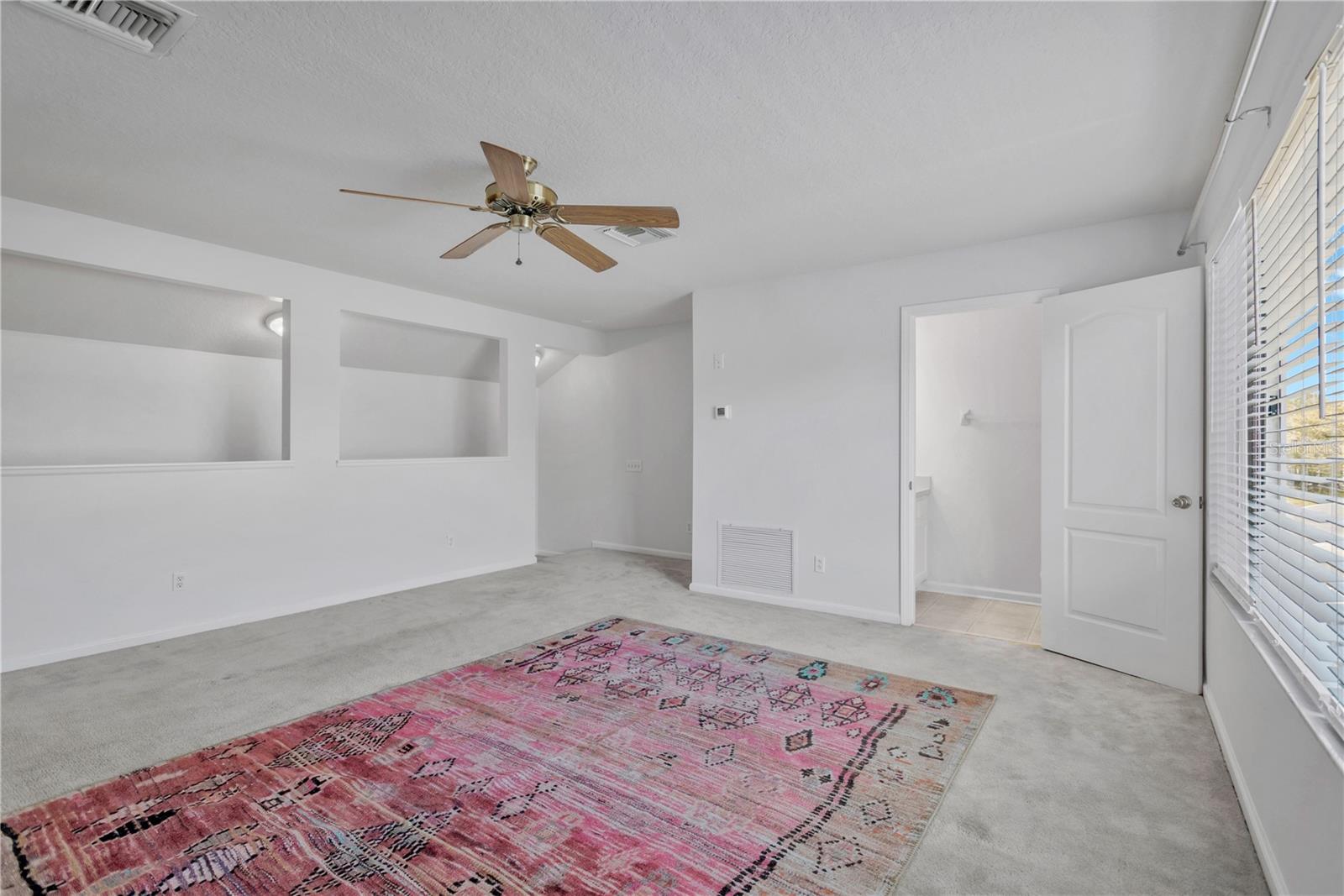 Upstairs Loft with a half bathroom