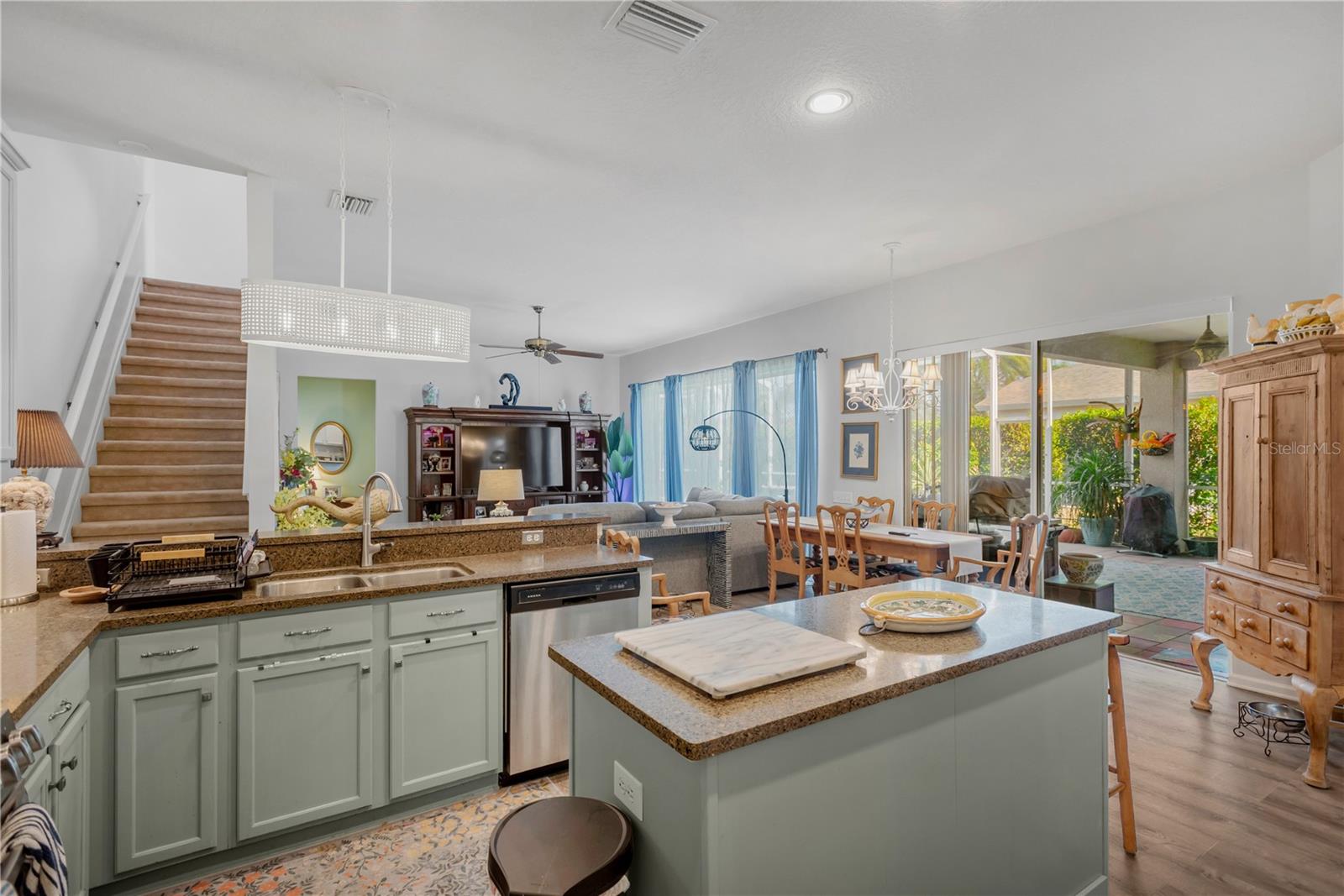 Stairs leading up to Loft which can be used as bedroom #5