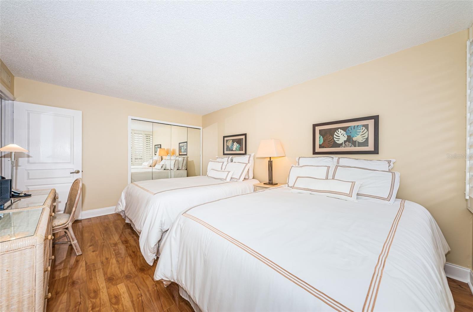 Second bedroom with ensuite bath