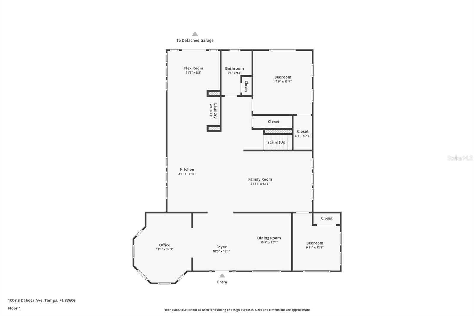 1008 S DAKOTA AVE, TAMPA, FL, 33606