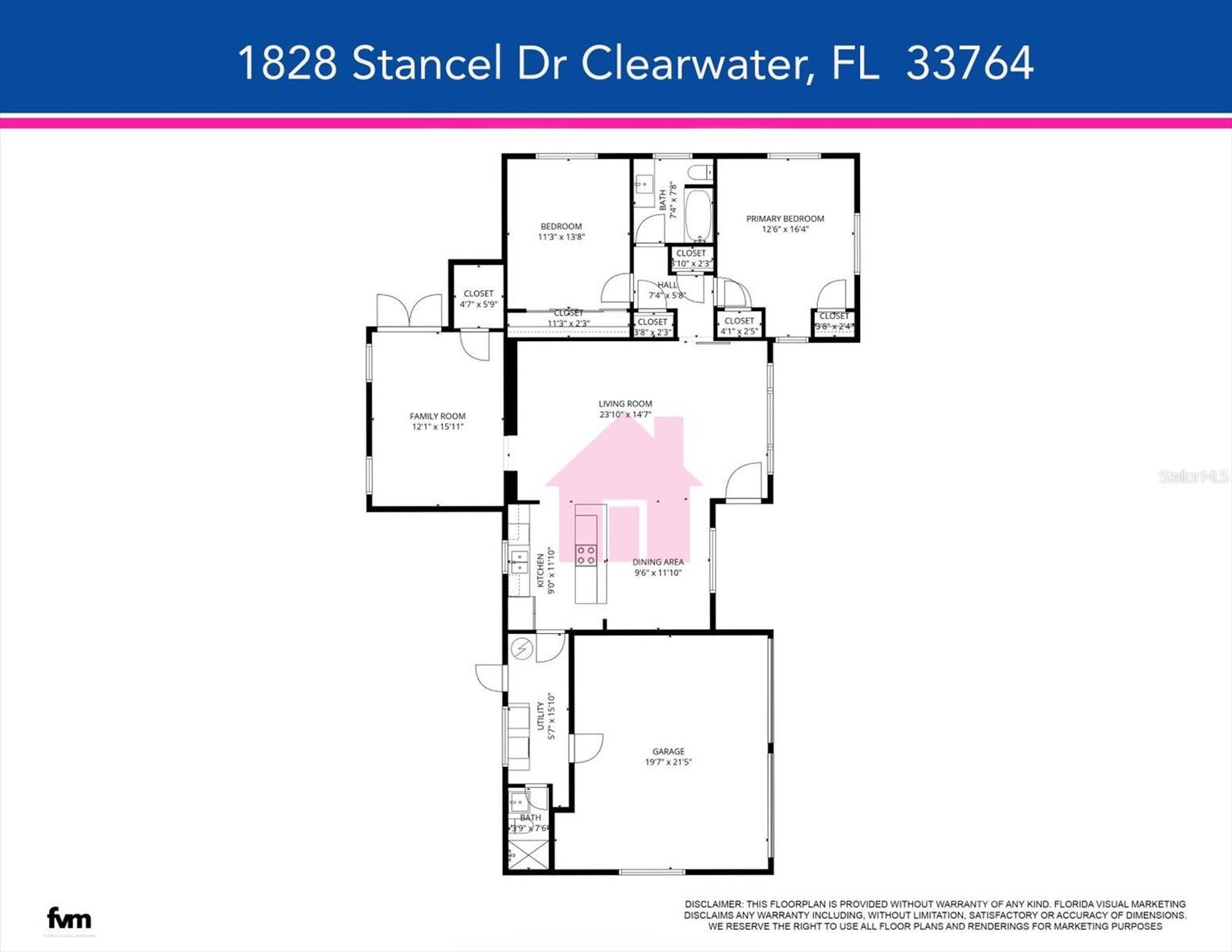 1828 STANCEL DR, CLEARWATER, FL, 33764