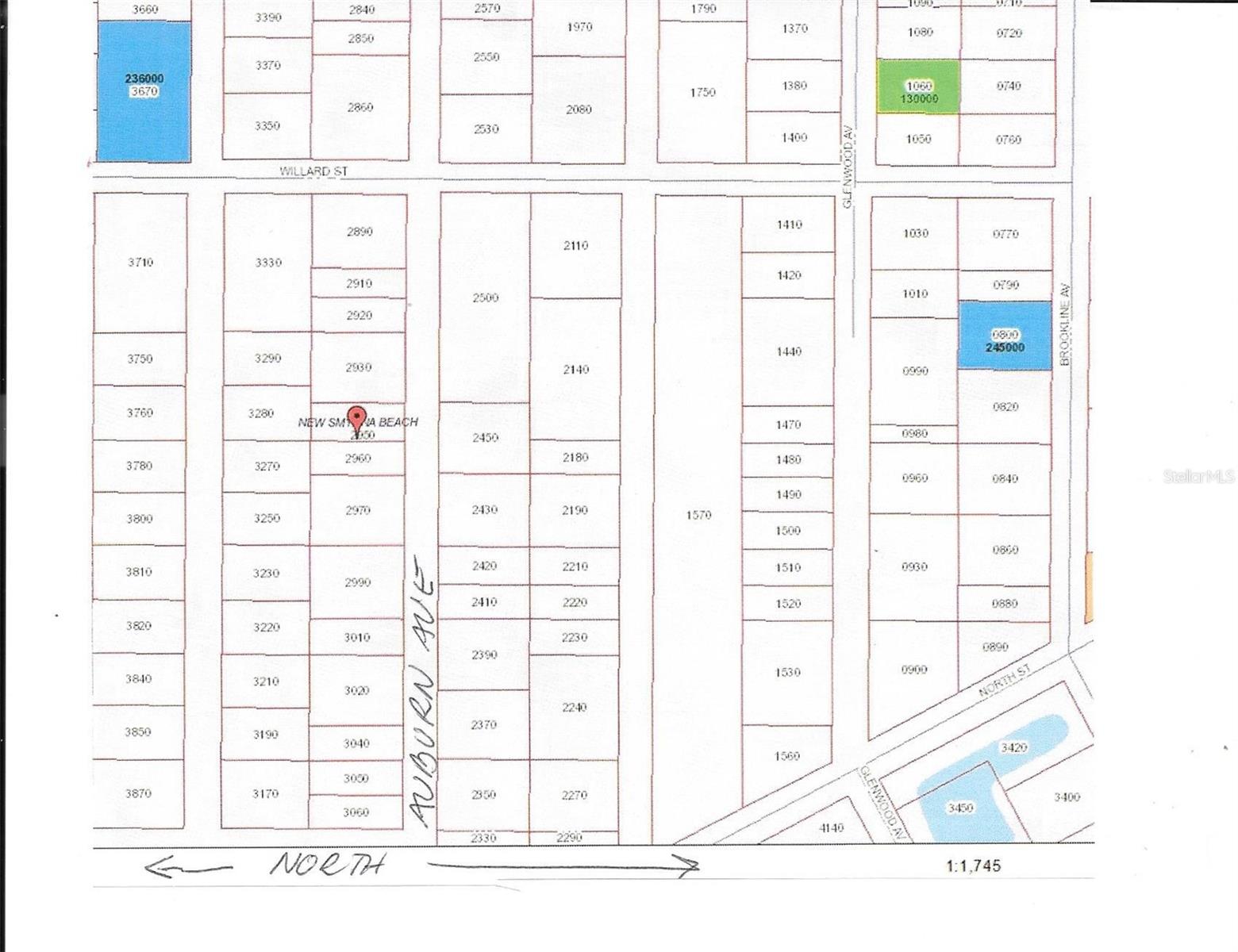AUBURN AVE, NEW SMYRNA BEACH, FL, 32168