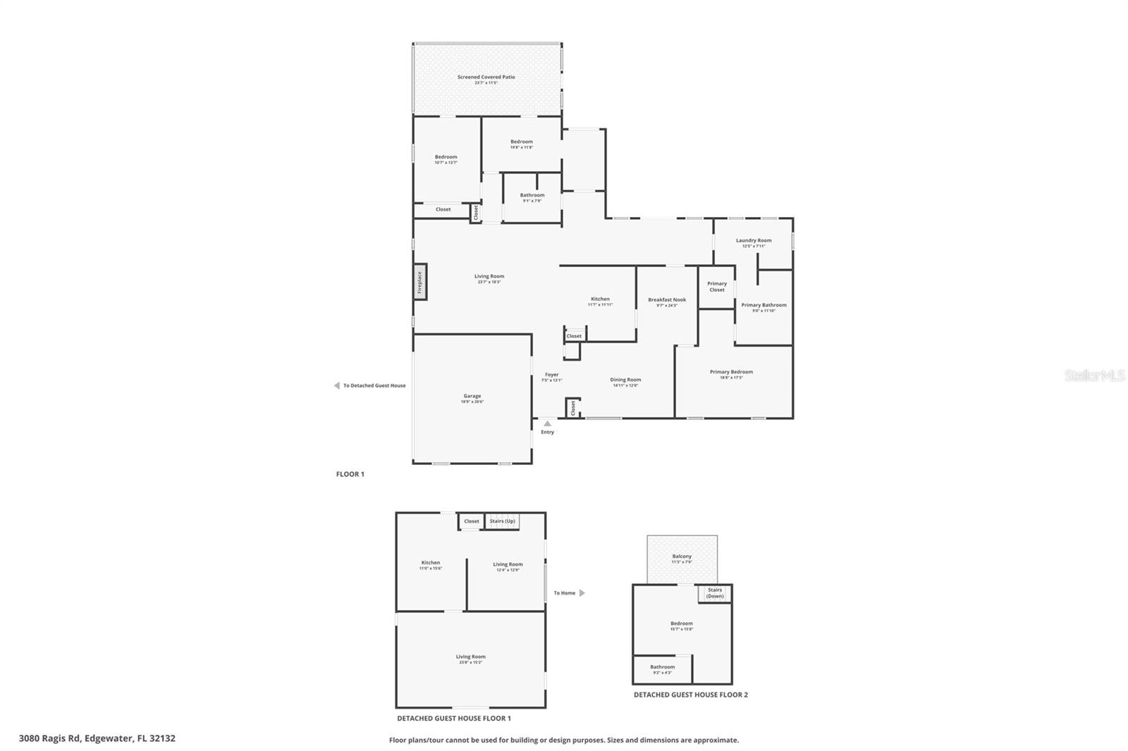 3080 RAGIS RD, EDGEWATER, FL, 32132