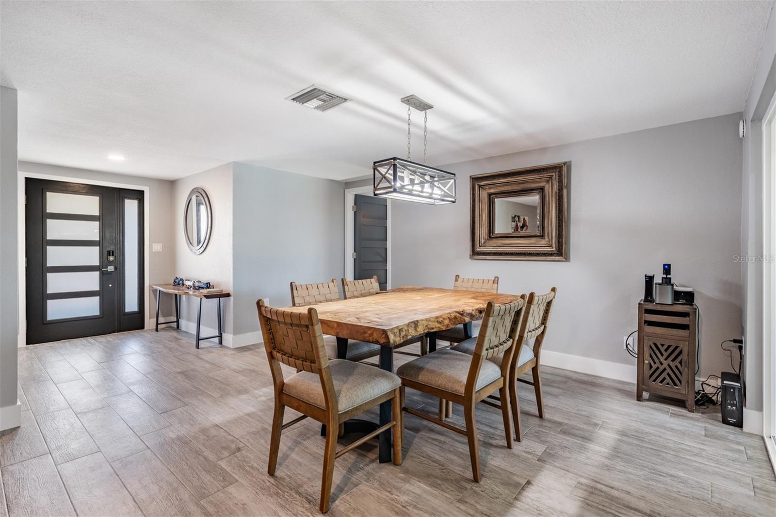 Foyer to Great Room with Office off of Foyer