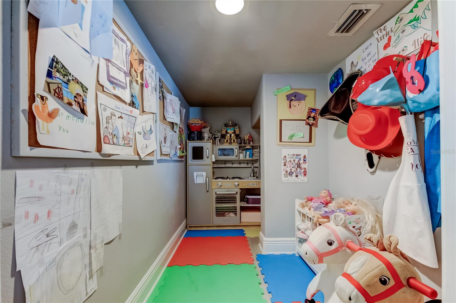 Understairs Kids Play fort/storage