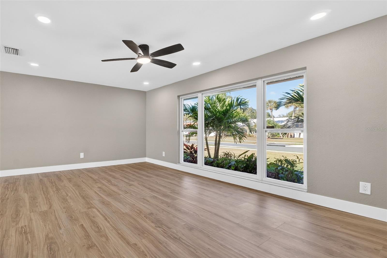 UPgraded double pane windows and doors for you  peace of mind and clean look .