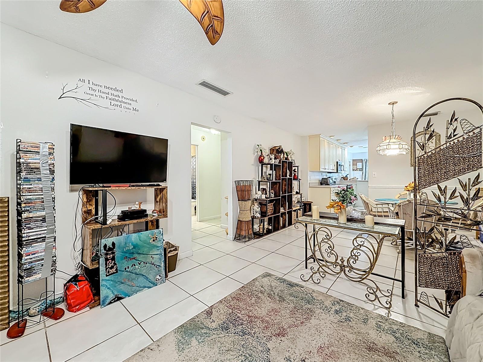 1020 85th Ave N no 119 Living area, doorway to bedrooms