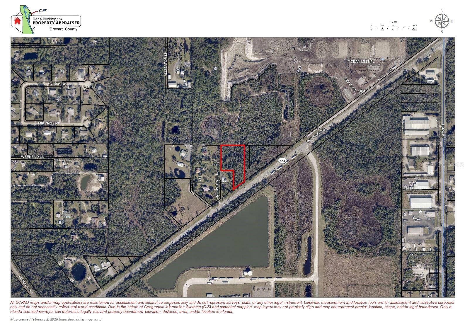 4550 HIGHWAY 524, COCOA, FL, 32926