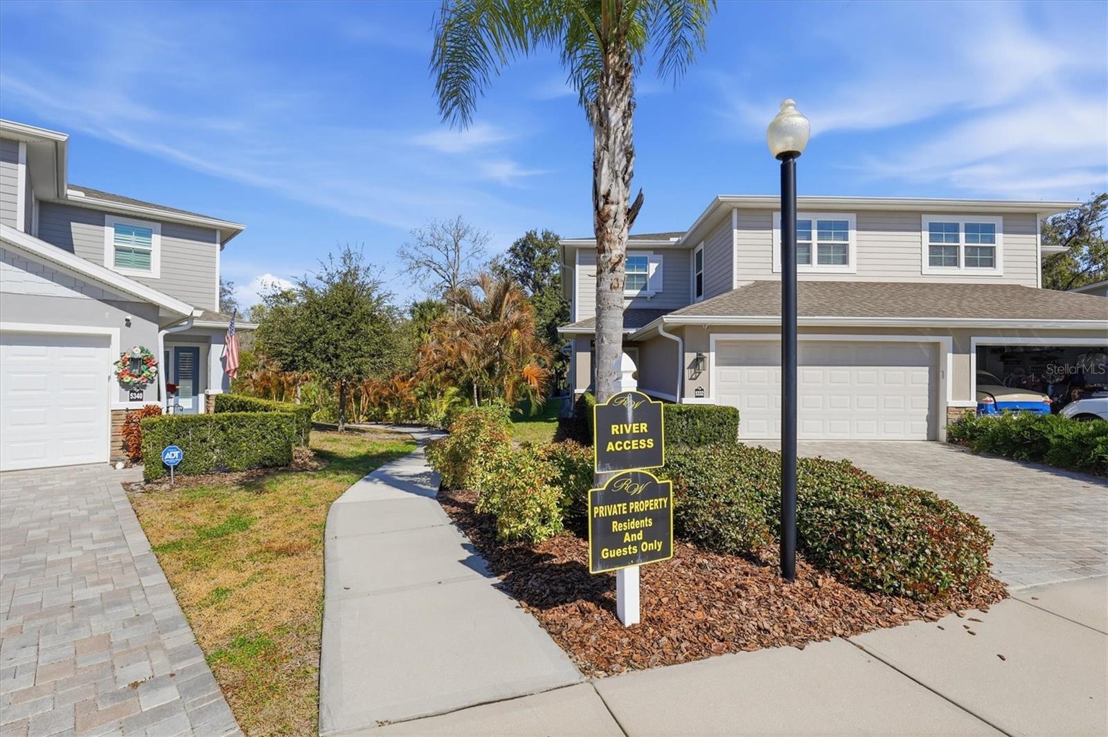 Access to Walking Path, River and Dock