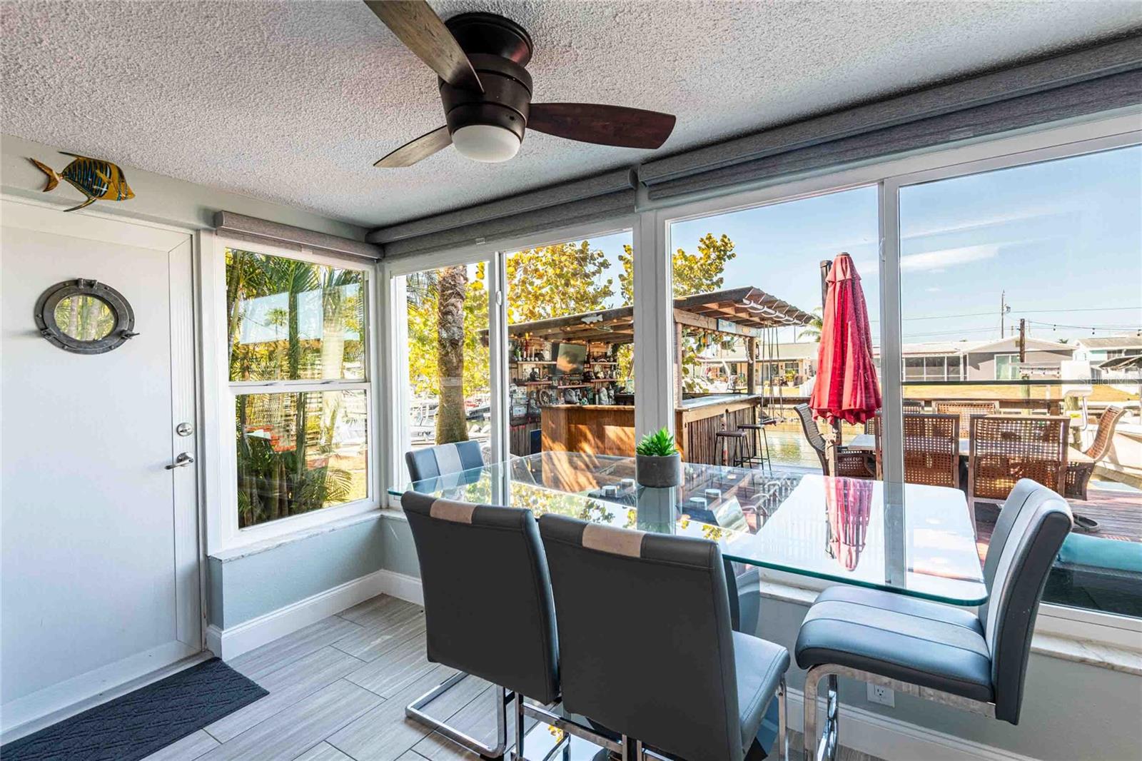 Great view from the kitchen!