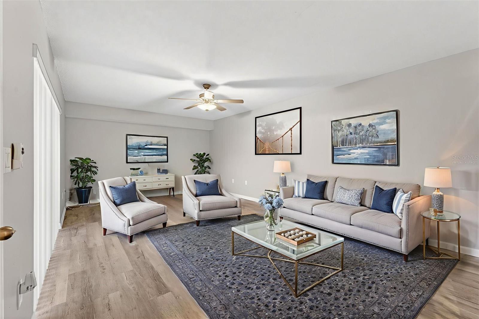 virtually staged photo