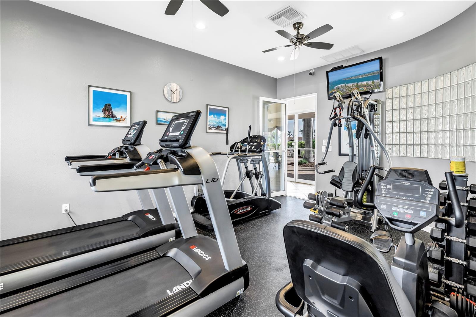 Community Room Recently Updated Gym