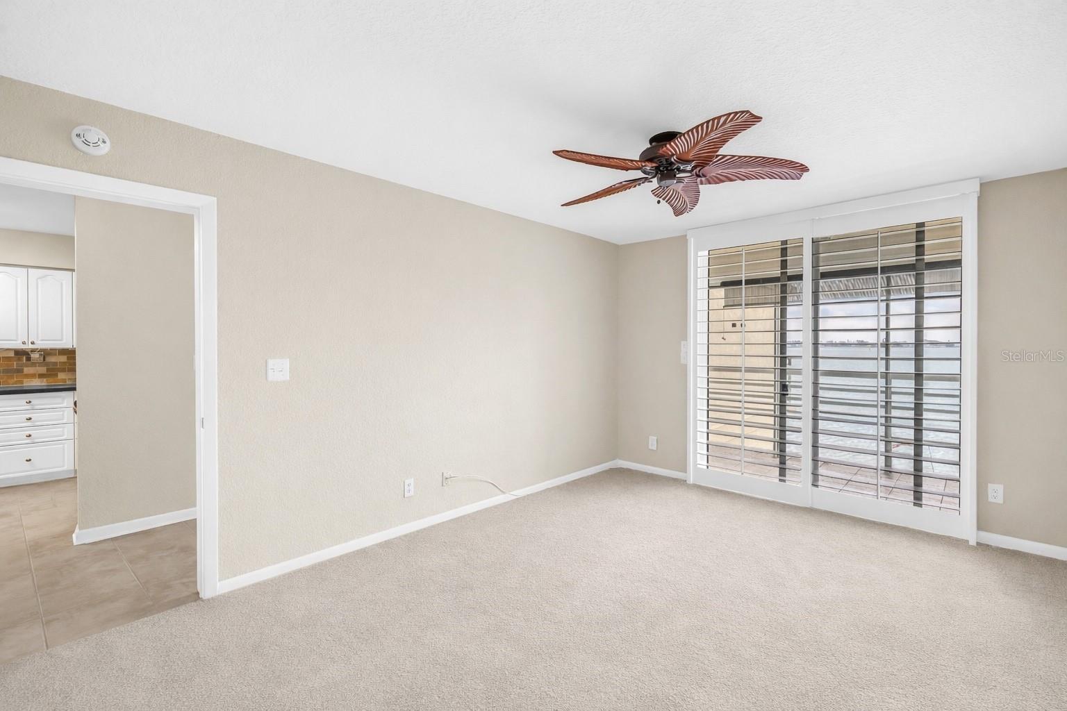 Primary Bedroom with it's own Patio