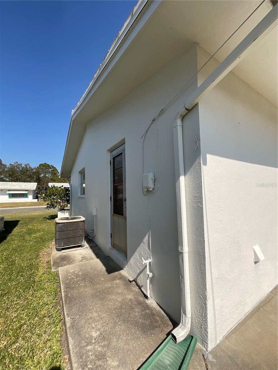 28-Exterior of house-garage side