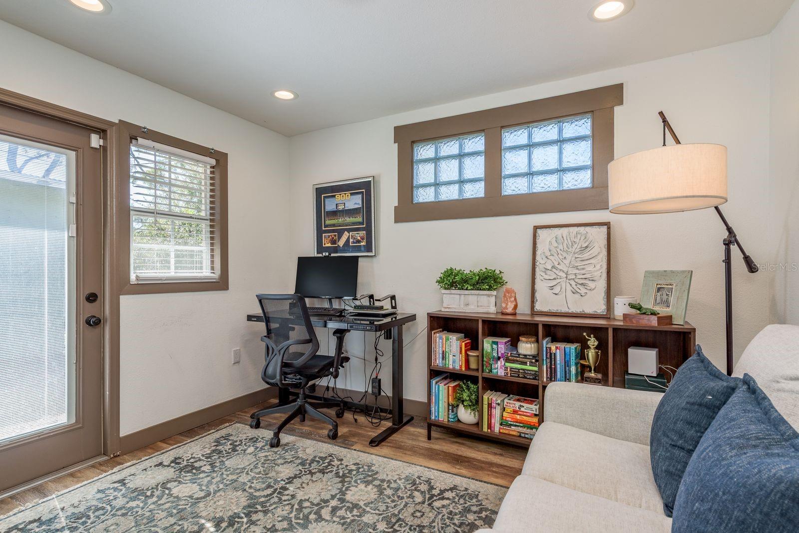 Third Bedroom with access to backyard