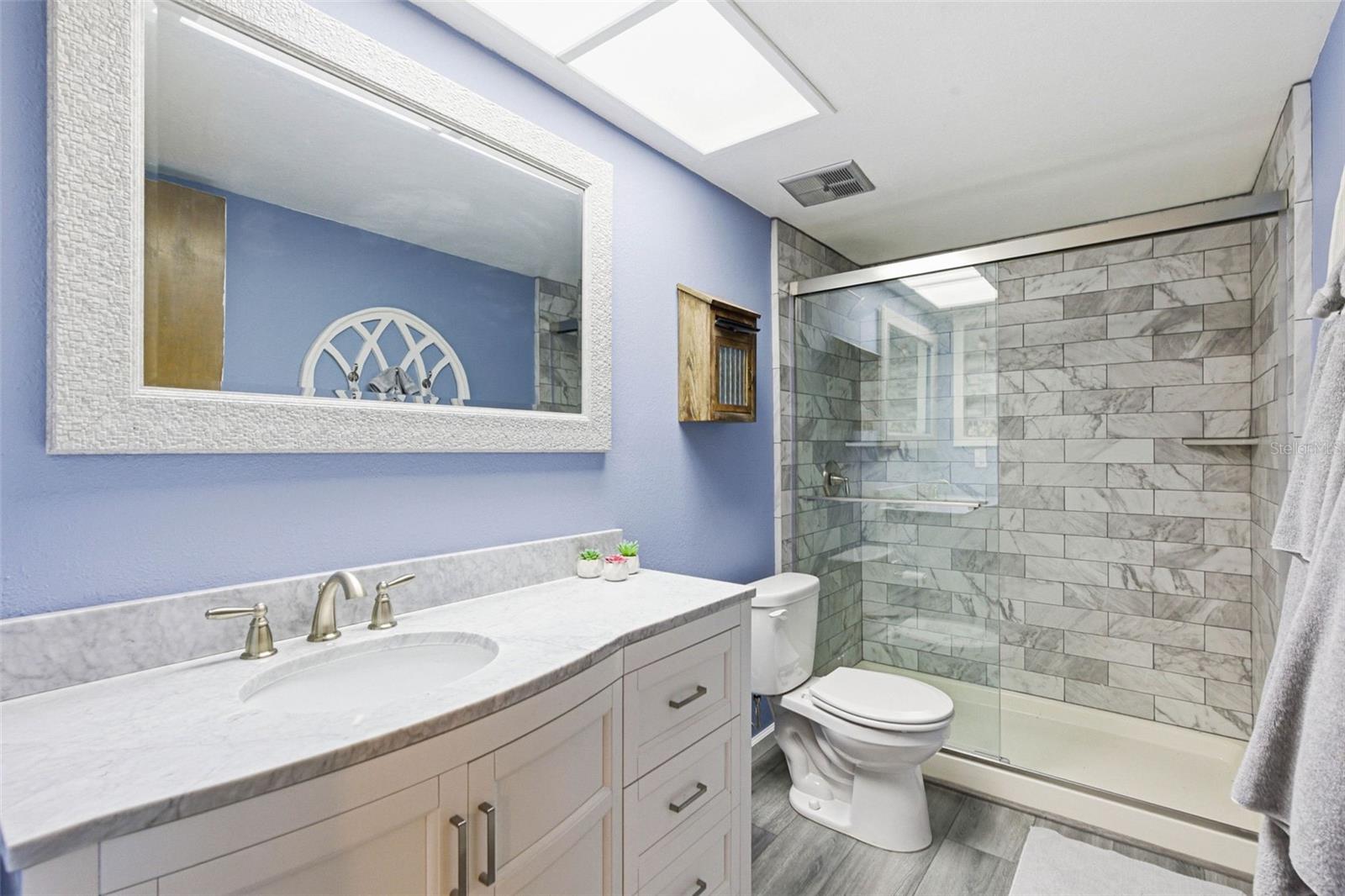 Remodeled bathroom