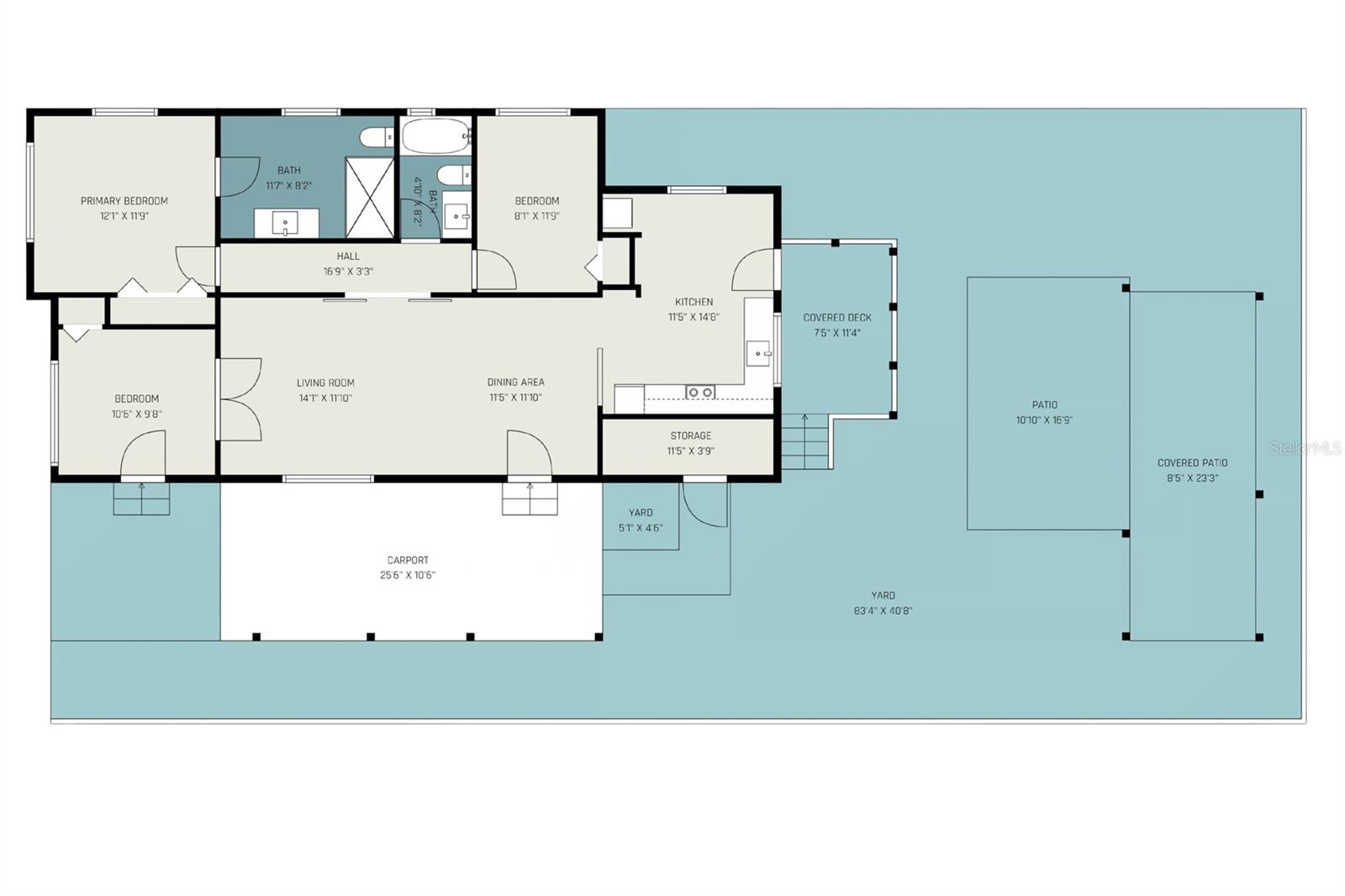 Floor Plan - 6305 S Macdill Ave, Tampa, FL 33611