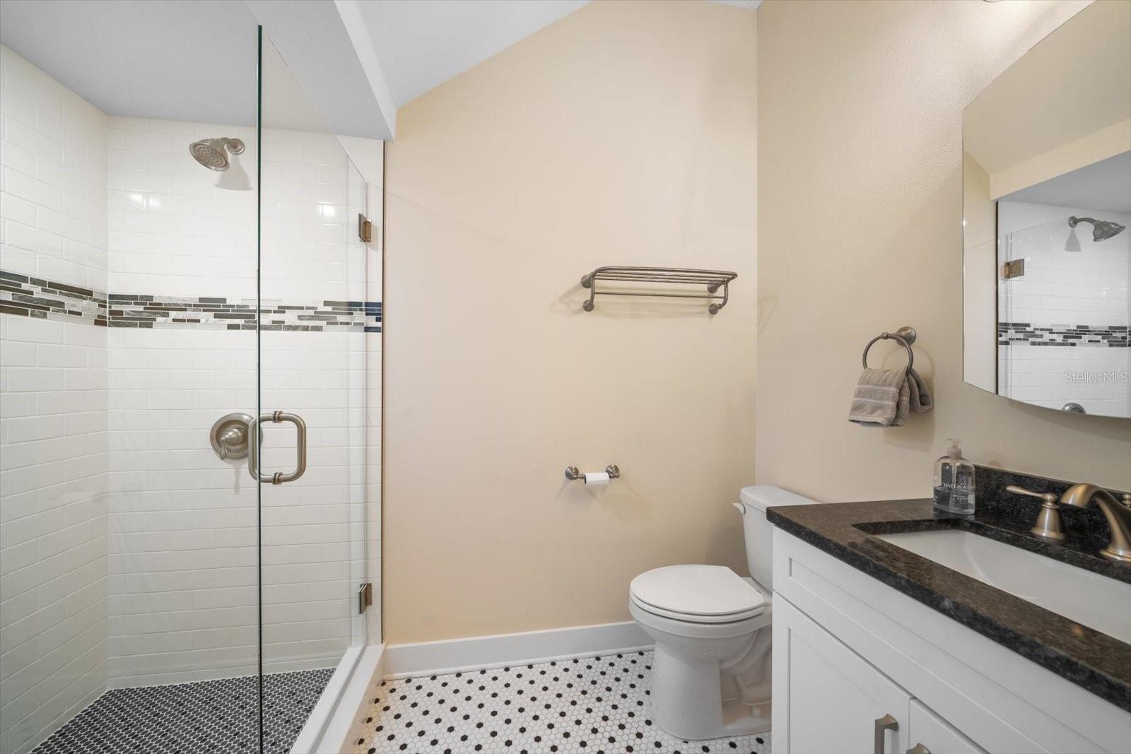 Downstairs full bath