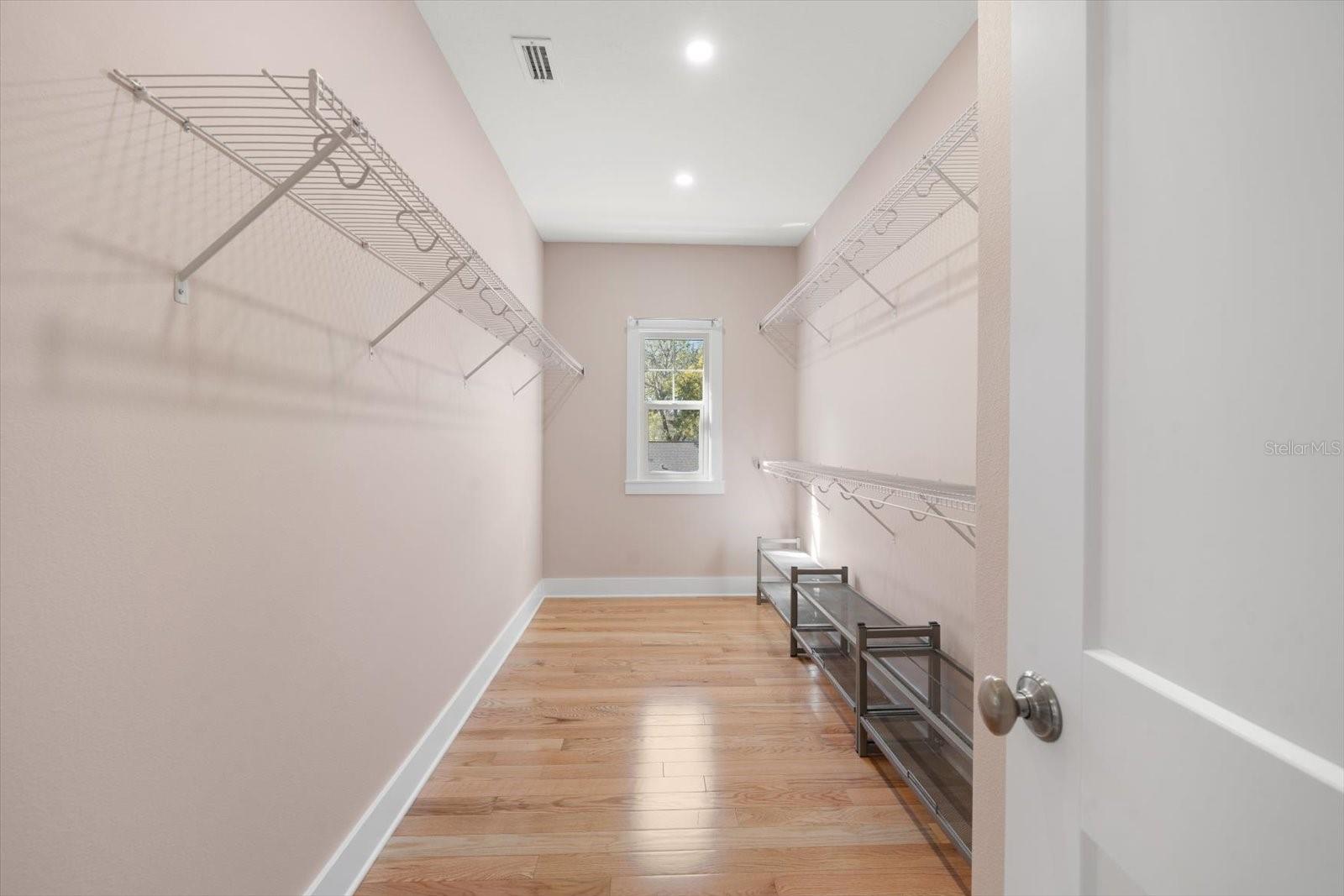 Master Bedroom walk in closet