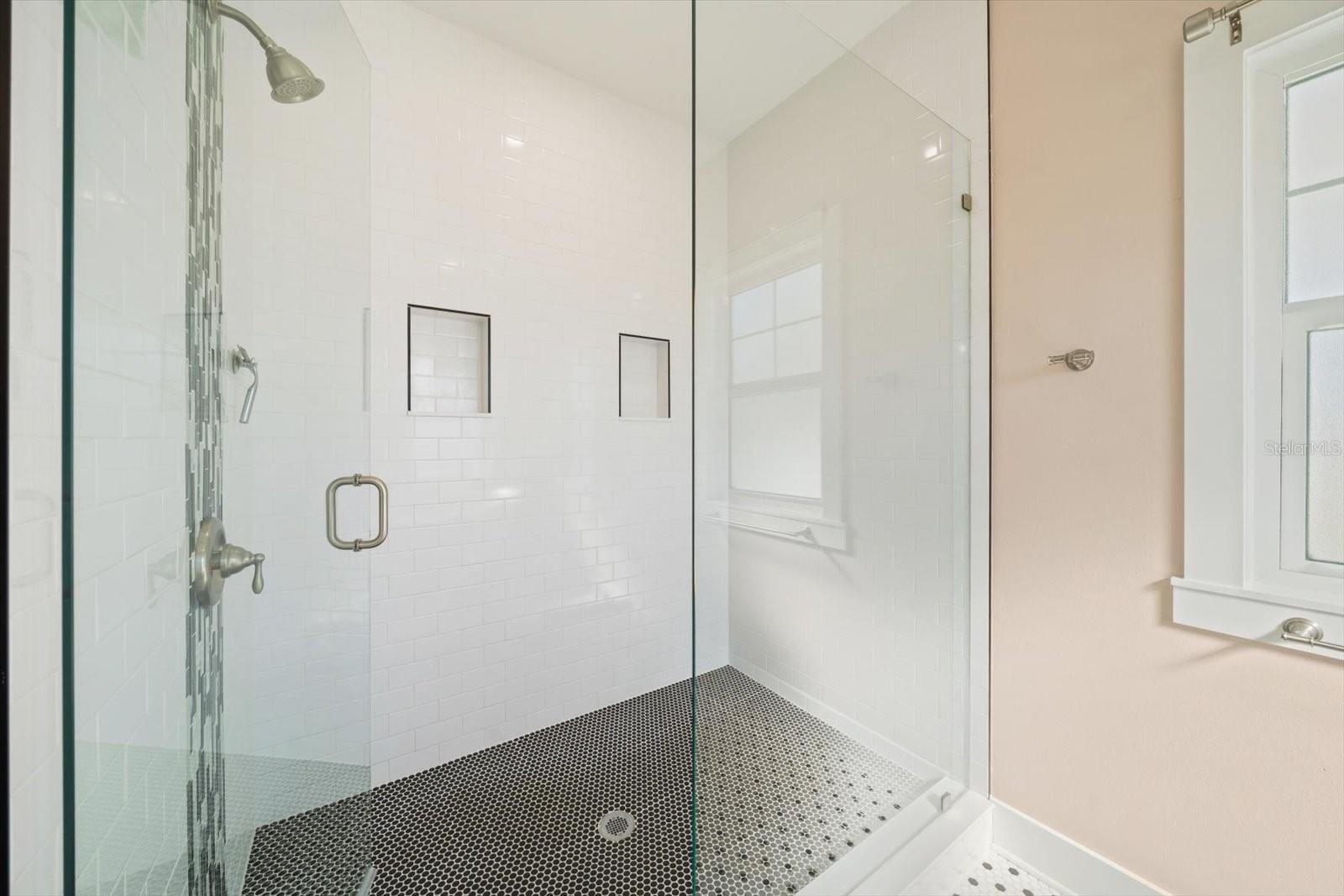 Master bath shower