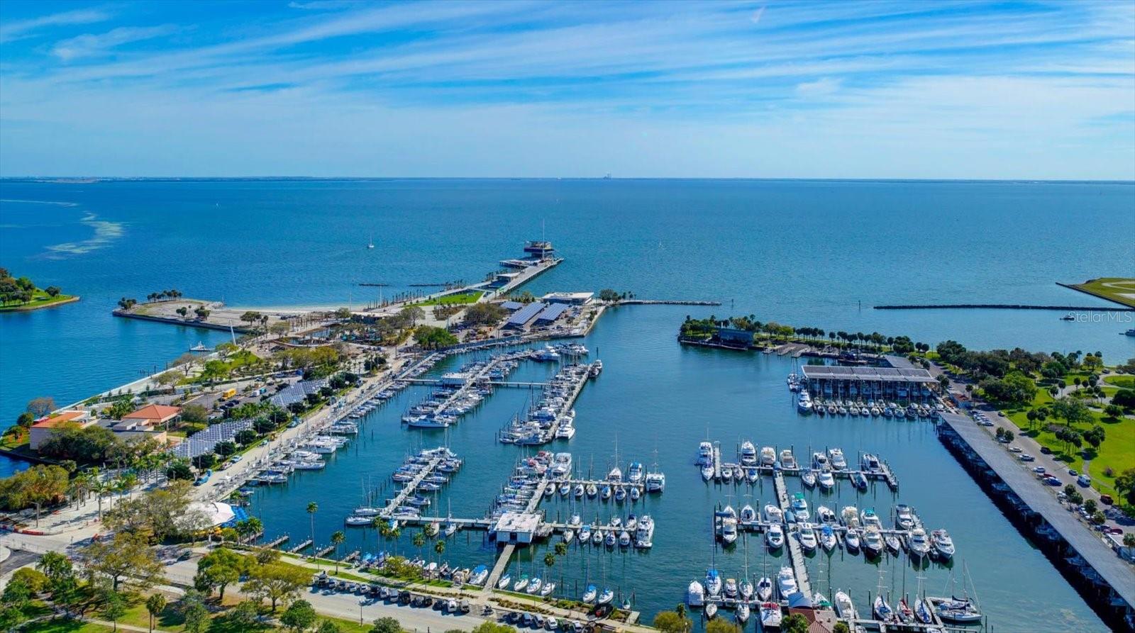 Downtown St Pete just minutes away from Woodlawn neighborhood